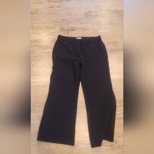 Brass Clothing Black Wide-Leg Pants